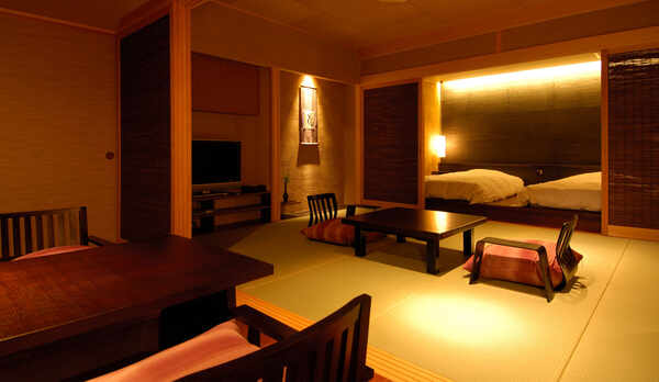 星の棟露天風呂付Aタイプ　スイート和洋室