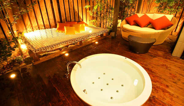 ・ジャグジーで贅沢なひと時をどうぞ