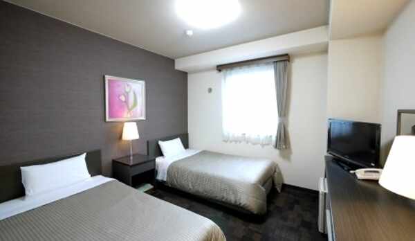 ツインルーム♪ご家族・カップルにおススメ　＜ベッド1000&times;1960＞