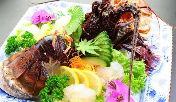 伊勢海老お造り