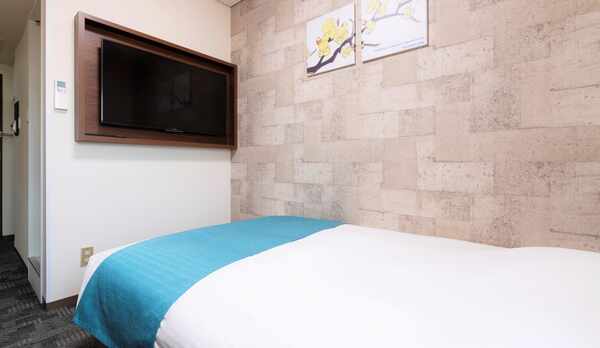 【客室特徴】全米ホテルシェア1位：「Serta（サータ）」の抗ウイルス加工ポケットコイルベッド