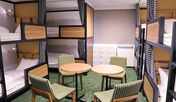 B10：バック(2段)ベッド&times;5台（5名〜10名用）