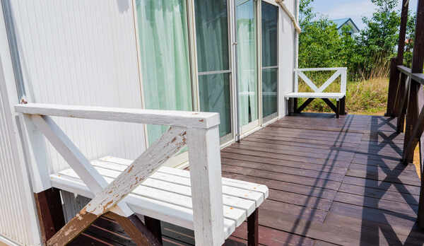 ペンションミルクハウス　デッキ