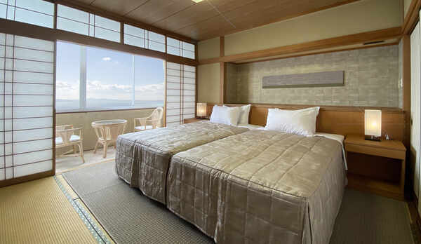 ◆【和ベッド】禁煙(シャワーブース)洗浄機付きトイレ付。