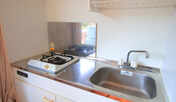 【客室一例】簡単な調理ができるミニキッチン付き♪