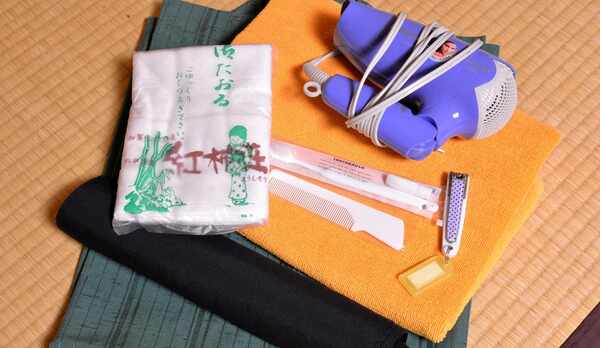 *客室アメニティ/タオル、浴衣、歯ブラシ等取り揃えています。