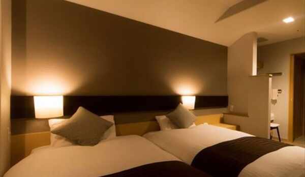 【迎賓特別室】一体型のツインベッド