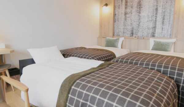 【客室】ナチュラルツイン(トリプル使用時)の一例