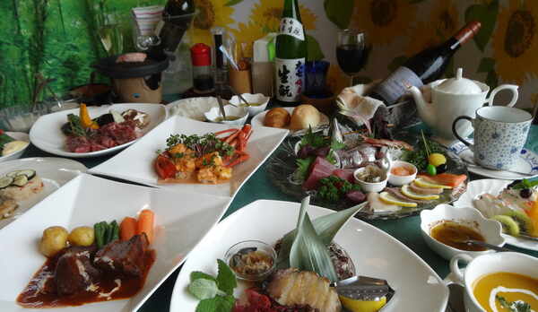 2016．夏メニュー「二人でたっぷり満足プラン」