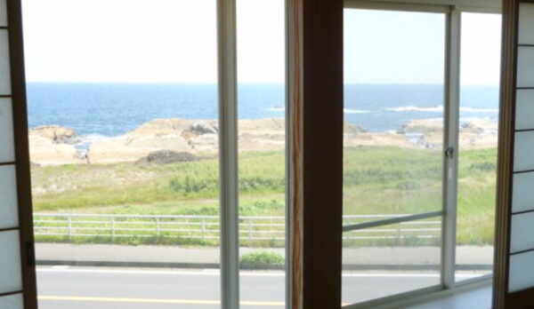 和室からの眺め