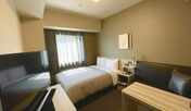 ◆スタンダードセミダブルルーム◆ベットサイズ1,400&times;2,000◆WOWOW・BS視聴可能