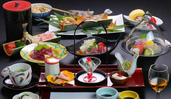 高級食材馬刺し+ステーキ会席料理