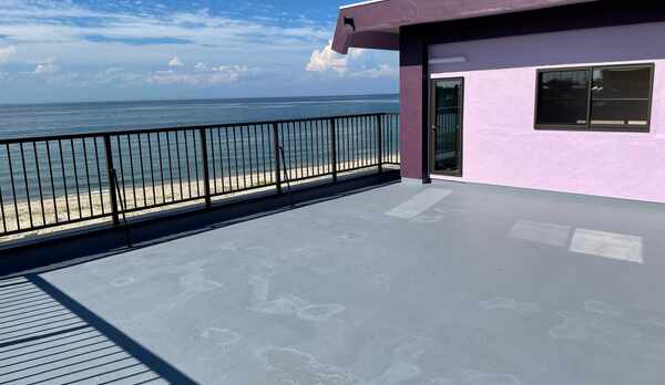 バルコニーからの風景