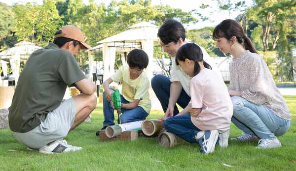 ・ファミリーで楽しめる！竹灯籠体験（要予約）