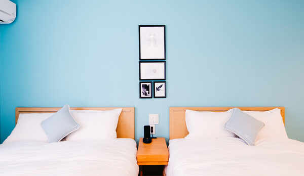 【34㎡】ツインルーム（ソファーベッド追加可能）