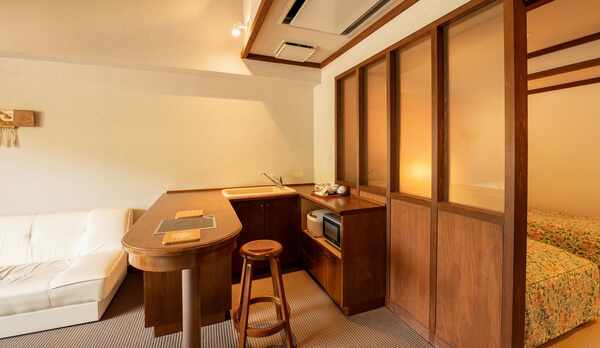 *【ファミリールーム】簡単な調理も可能となっております。