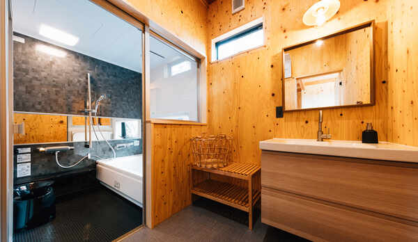 B棟お風呂と洗面