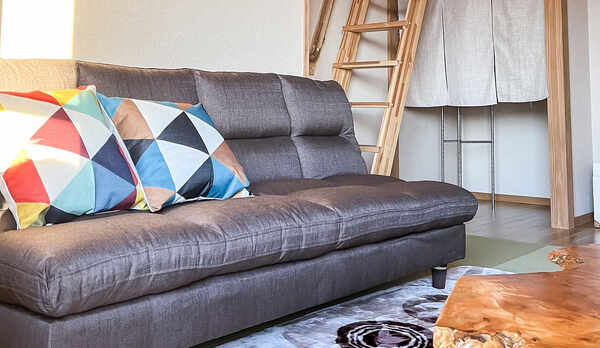 ・ロフト付きの客室　スキーや各種アクティビティの後はゆっくりお寛ぎください