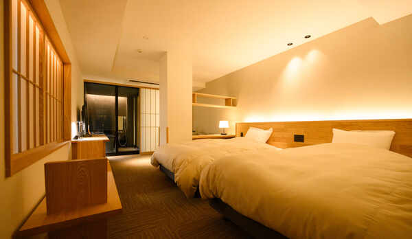 客室／【しゃくなげ】半露天風呂付き＜フォレストビュー＞