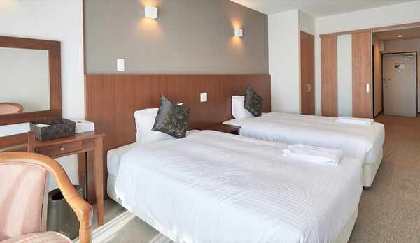 【ホテルタイプ】ツインルーム