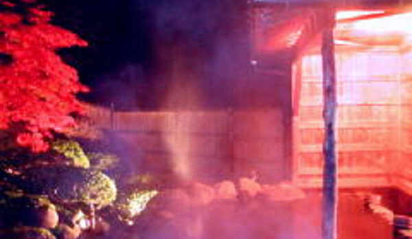 庭園露天風呂・紅葉夜景