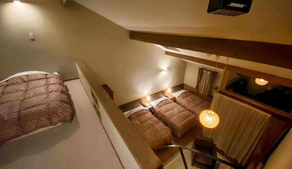 メゾネットタイプのお部屋