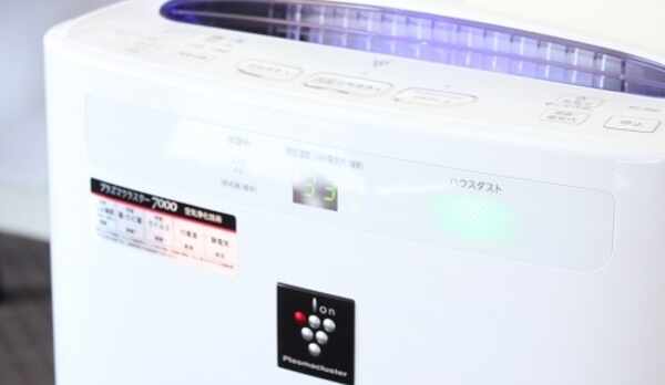 プラズマクラスター搭載加湿空気清浄機