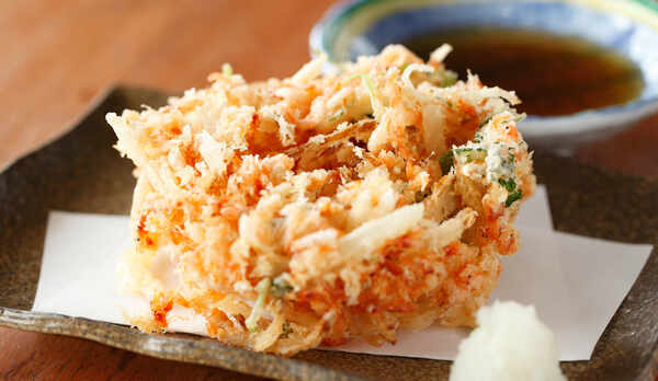 サクラエビのかき揚げ