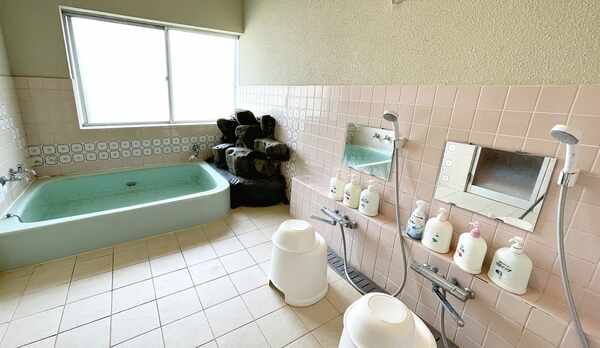 *【温泉(女湯)】五箇山温泉・おぜの湯(運び湯)にお入りいただけます。