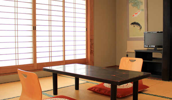 客室はすべて和室の落ち着いたお部屋です。