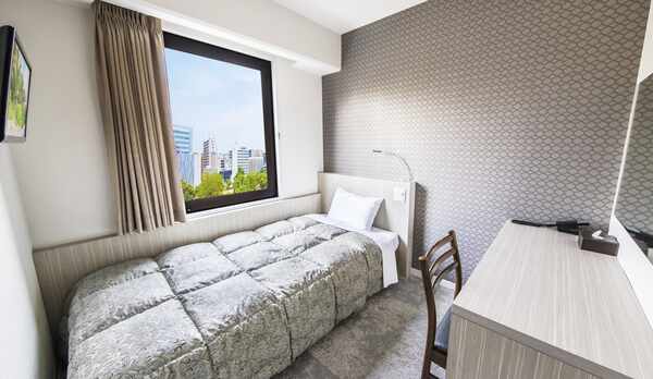 【シングルルーム】広さ12㎡のシングルルームです