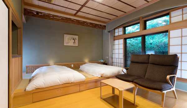 四季亭：二人静（ベットルーム）
