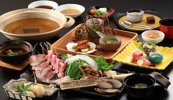 【ご夕食メイン】海の幸をふんだんに使用した「海鮮しゃぶしゃぶ」