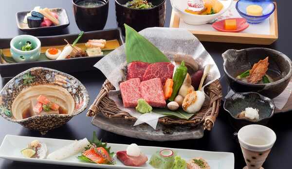 【飛騨牛炙り焼き会席】