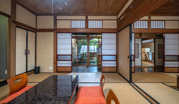 共用スペースの和室2室