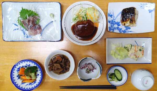 料理の一例