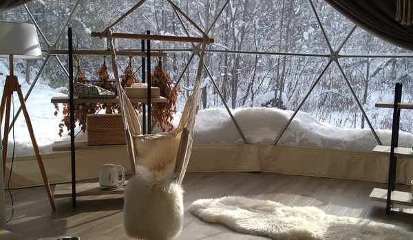 ドームパノラマ　雪