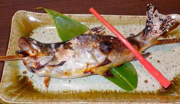 岩魚焼き