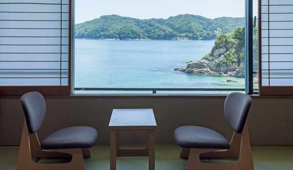 客室からの景色