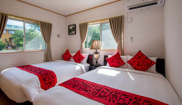  ［ダブル・2ベッドルーム］角部屋だから明るくて広々