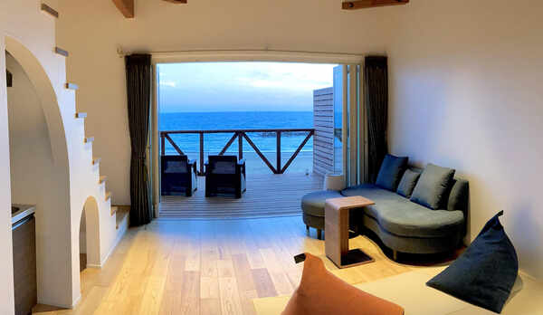 絶景のオーシャンフロントルーム