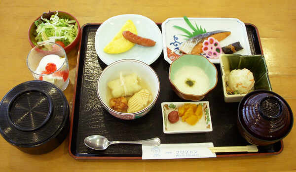 *【朝食例】豊かな自然に恵まれた秋田の味、気軽に召しあがれるメニューをご用意いたします。