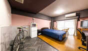 ・＜サイクルルーム　セミダブル一例＞2階、3階、4階でのご用意となります