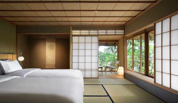 数寄屋風別館「佳水園」　2シングルベッド 約100平米