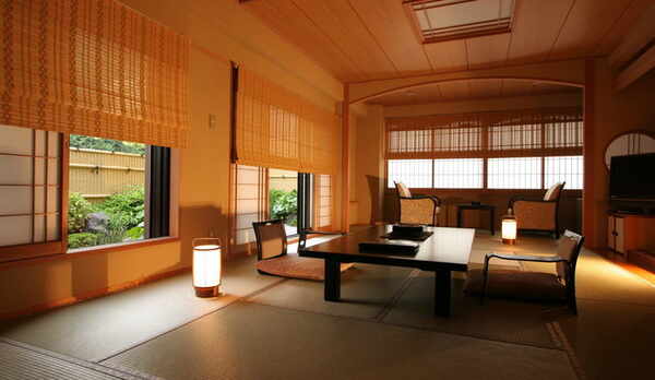 露天風呂付き和室一例