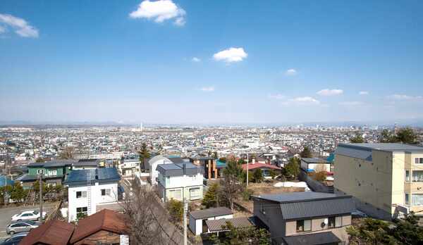 禁煙１２畳間からのビュー