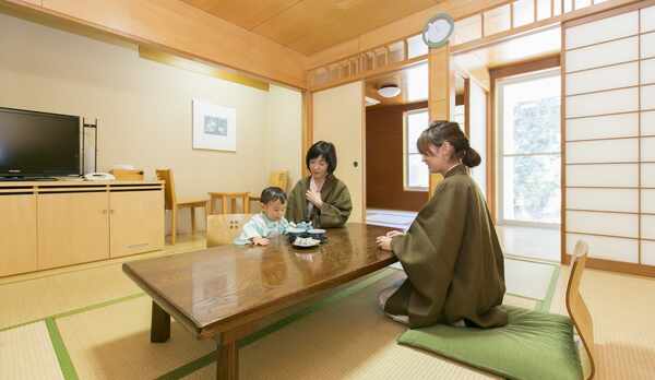 客室一例　バス・トイレ付き