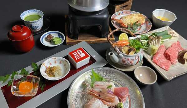 2023年秋　松茸と近江大倉和牛特撰京会席