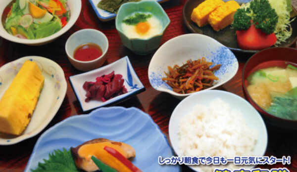 料理-朝食-健康和膳