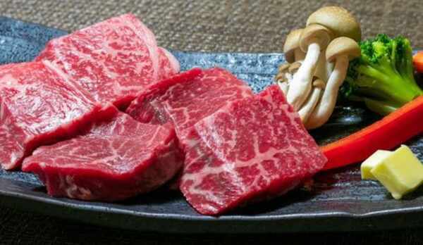 ★柔らかい上州牛のステーキ